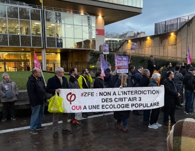 Vers une remise en cause des ZFE manifestation