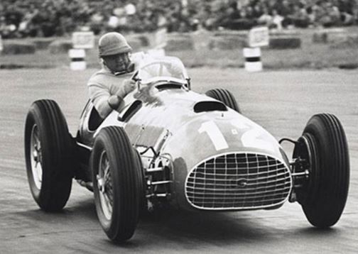 Ferrari en F1 Gonzales sur 375 F1