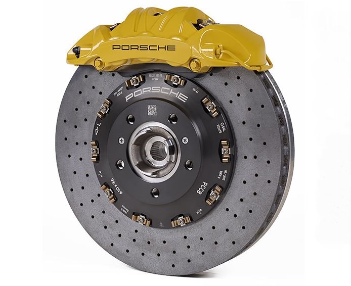 Freins à disque carbone céramique Porsche