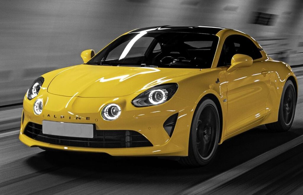 Histoire Alpine modèle A110 moderne