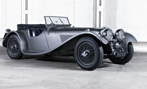 Histoire Jaguar SS100