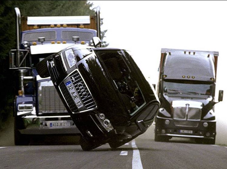 Transporteur Audi A8 cascades