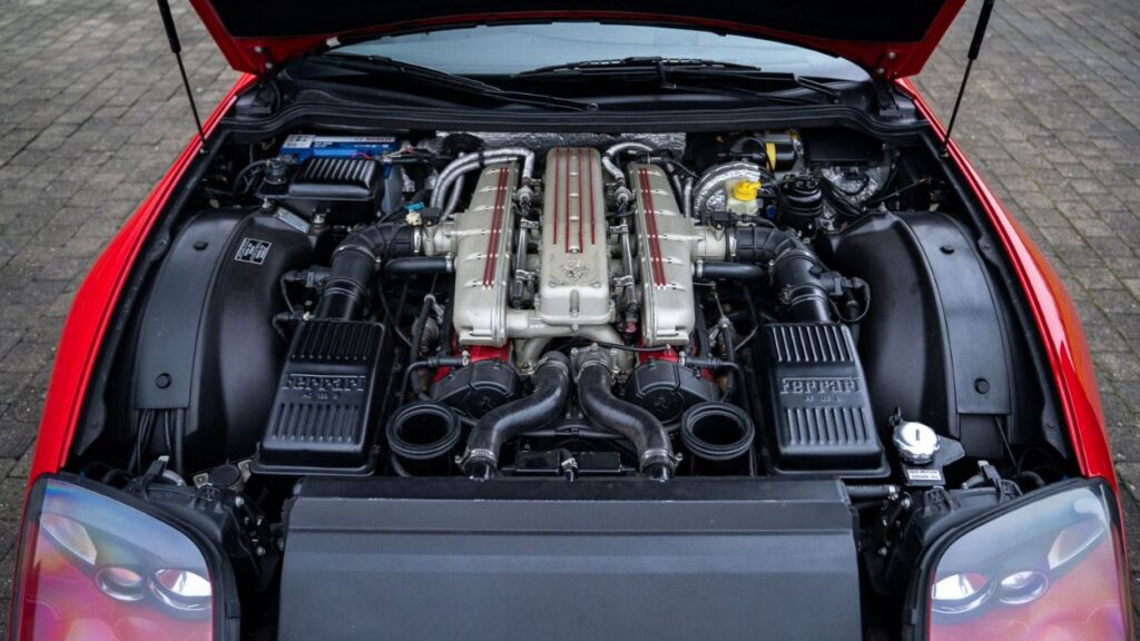 Ferrari 550 Marannello moteur