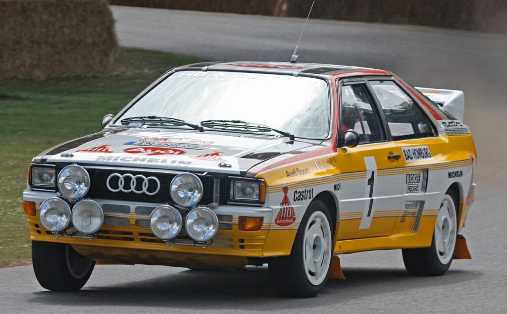 Histoire Audi Audi quattro