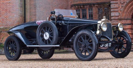 Histoire de Talbot Clément Talbot 15HP 1913