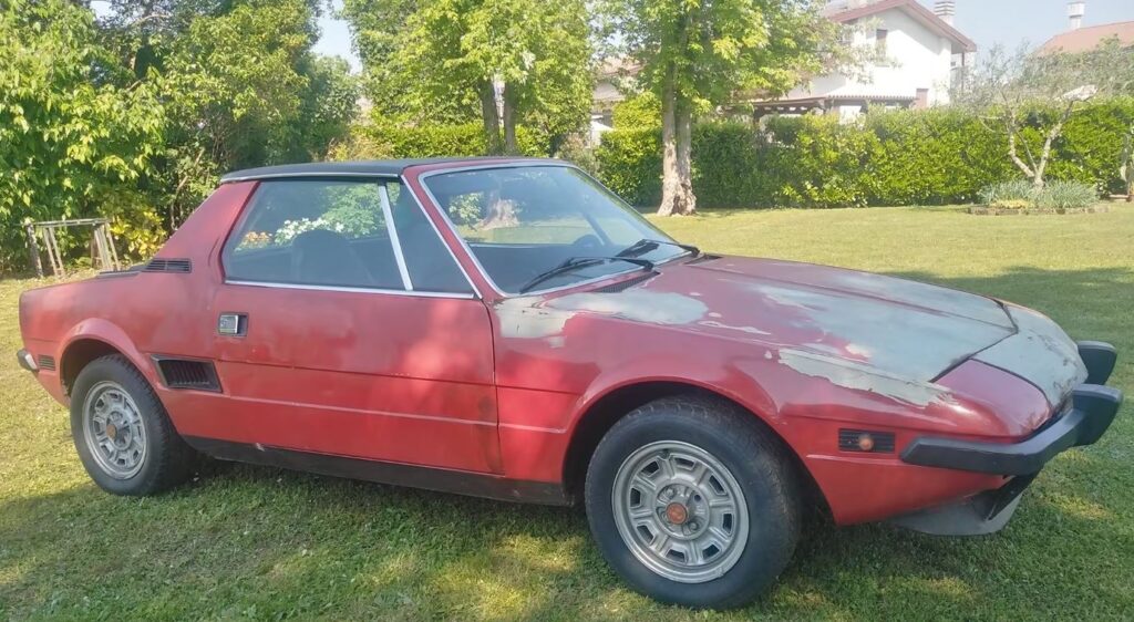 Sorties de grange intéressantes semaine 20-2 Fiat X 1/9