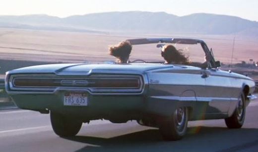 Thelma et Louise arrière Thunderbird