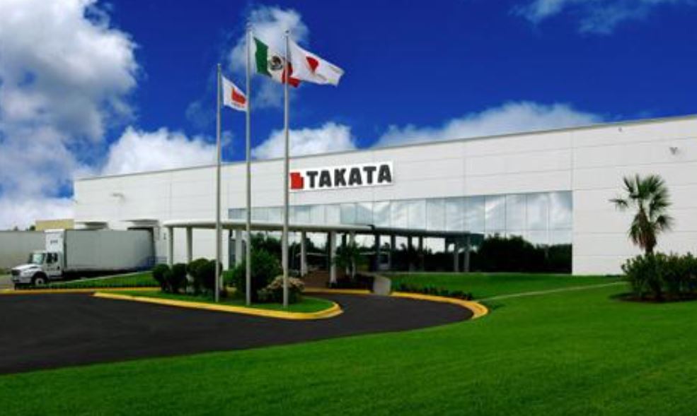 Airbags Takata usine jusqu'en 2017