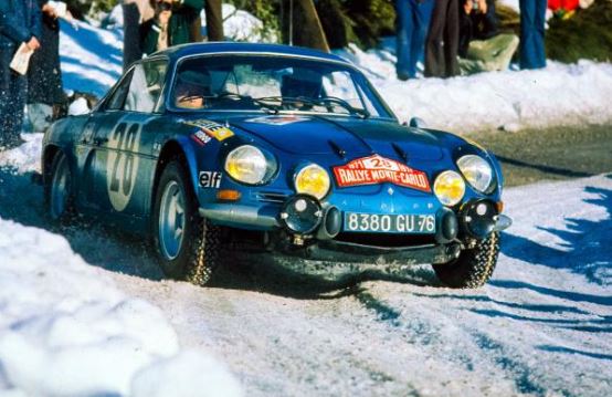 Alpine A110 en rallye