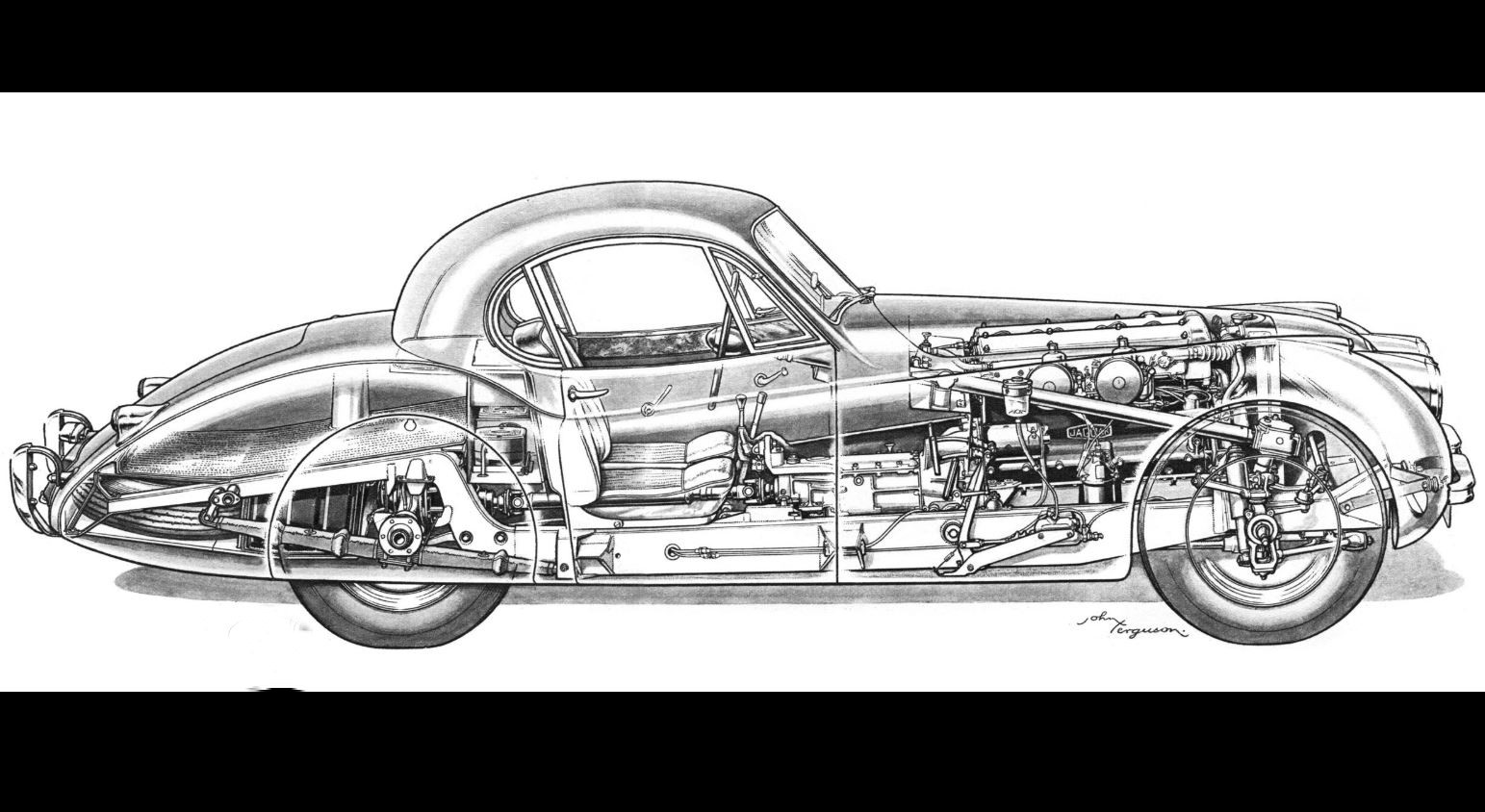 Fiche technique Jaguar XK120 (1948–1954)