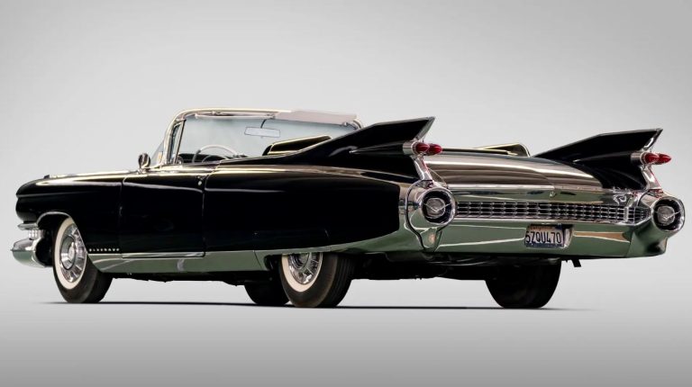 Histoire de Cadillac Modèle Eldorado Biarritz 1959