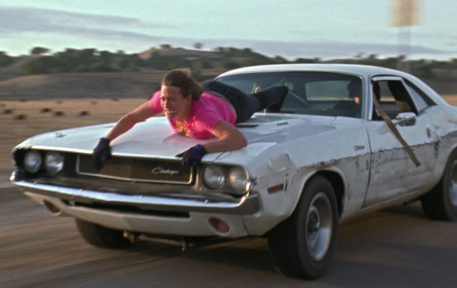 Voitures boulevard de la mort cascade Zoe Bell