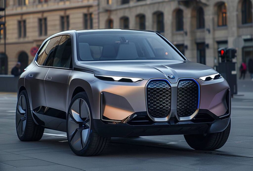 Futur BMW X5 vision futuriste de la version électrique