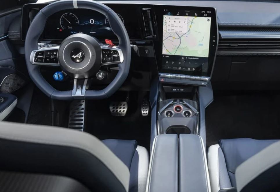 Alpine A390 tableau de bord