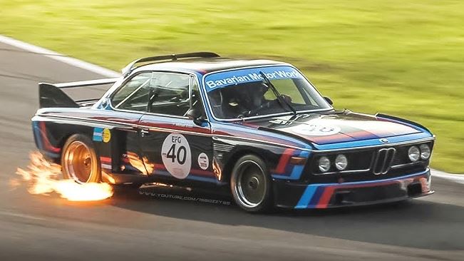 BMW 3.0 CSL Batmobil circuit