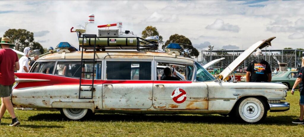 Cadillac Ghostbusturs réplique de coté