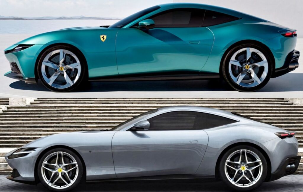 Ferrari Amalfi vs Roma