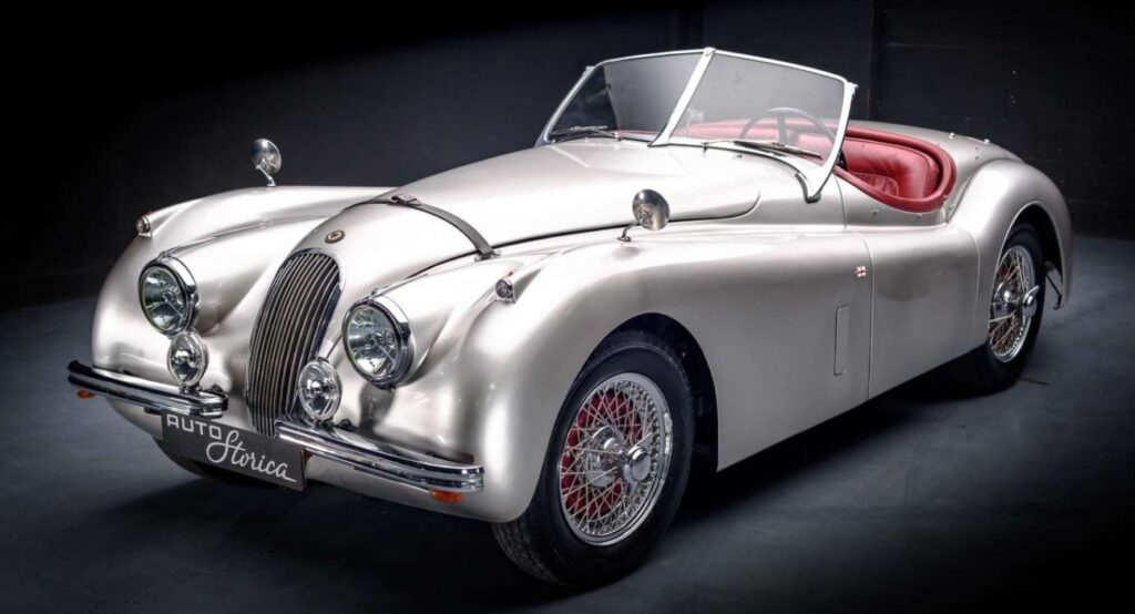Garage Nicolas Cage Jaguar XK120