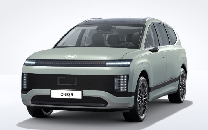 Hyundai Ioniq 9 de face