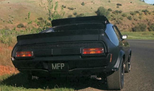 Mad Max Interceptor arrière Mad Max 1