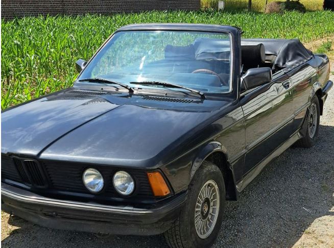 Sorties de grange Juillet semaine 28-2 BMW E21 Cabriolet Peters 1977