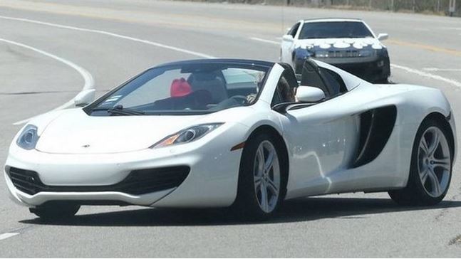 Voitures de Lady Gaga McLaren MP4 12C Spider
