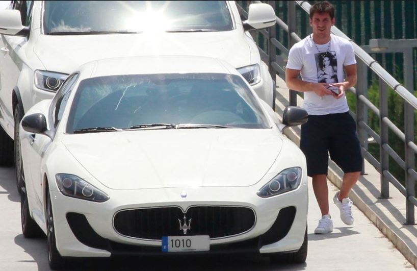 Voitures Lionel Messi Maserati Granturismo S
