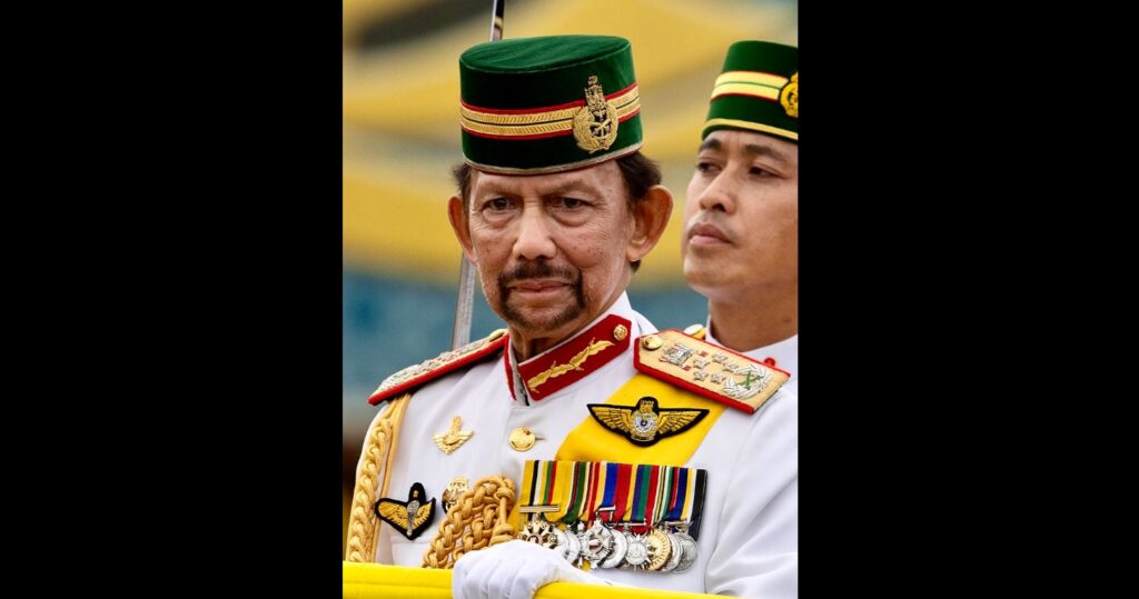Collection du Sultan de Brunei Le Sultan de Brunei Paduka Seri Baginda Haji Sir assanal Bolkiah Mu'izzaddin Waddaulah