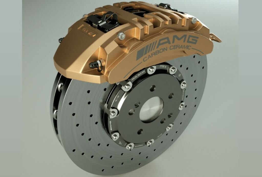 Freins carbone céramique freins Mercedes AMG