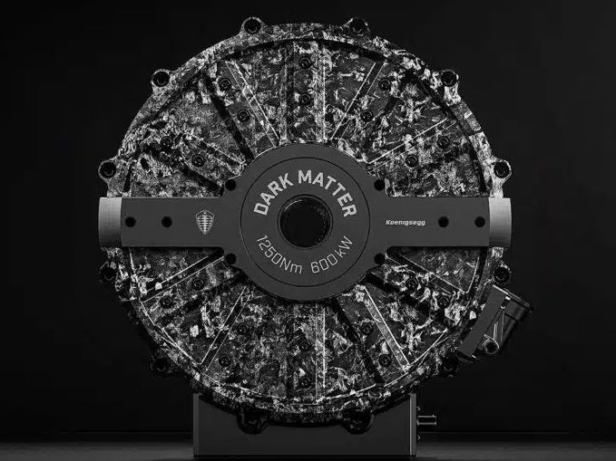 Moteur électrique à flux axial Koenigsegg Dark Matter 600KW 39kg