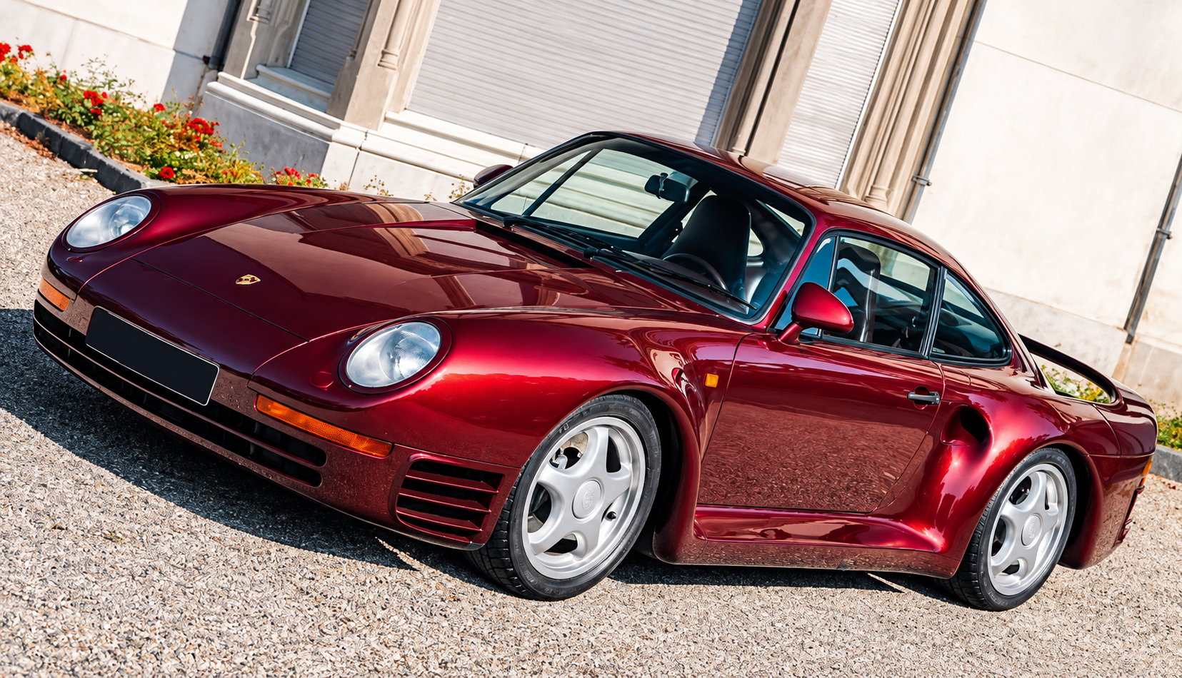 Porsche 959 avant gauche