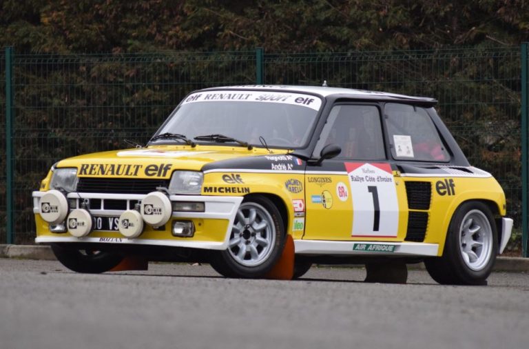 R5 Turbo groupe 4, voiture de légende française à moteur central et turbo