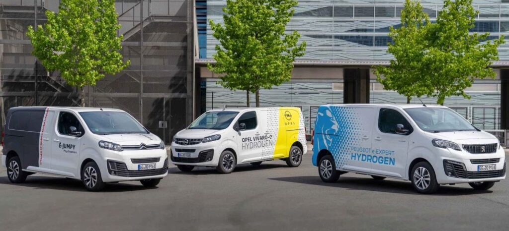 Stellantis hydrogène flotte proposée jusqu'en 2025