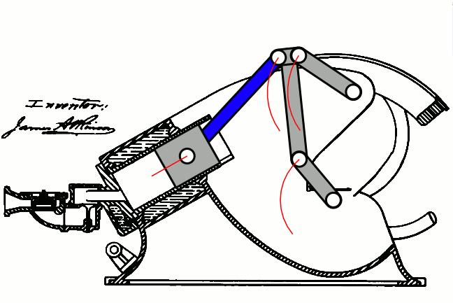 Cycle Atkinson principe du brevet