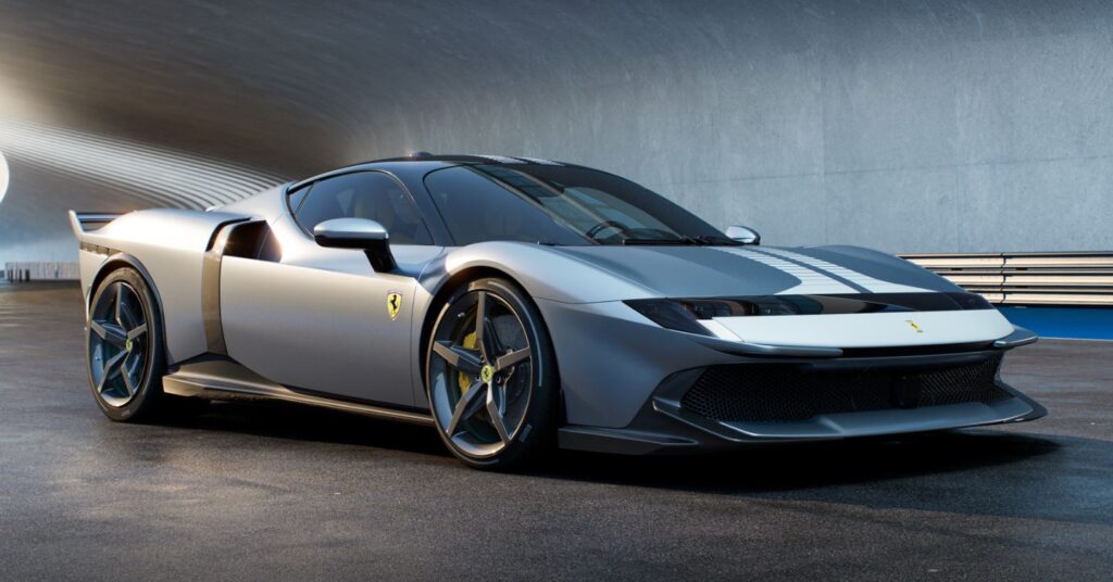 Ferrari 849 Testarossa grise version Assetto Fiorano