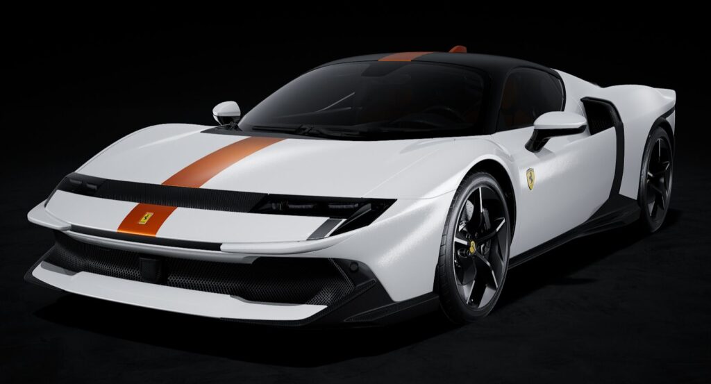 Ferrari 849 Testarossa blanche