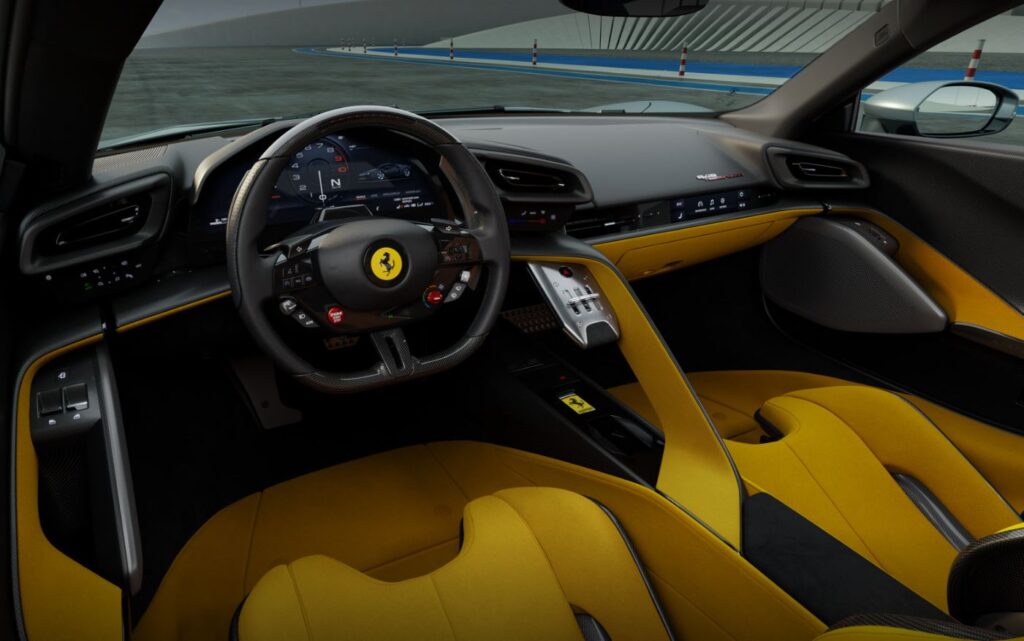 Ferrari 849 Testarossa intérieur