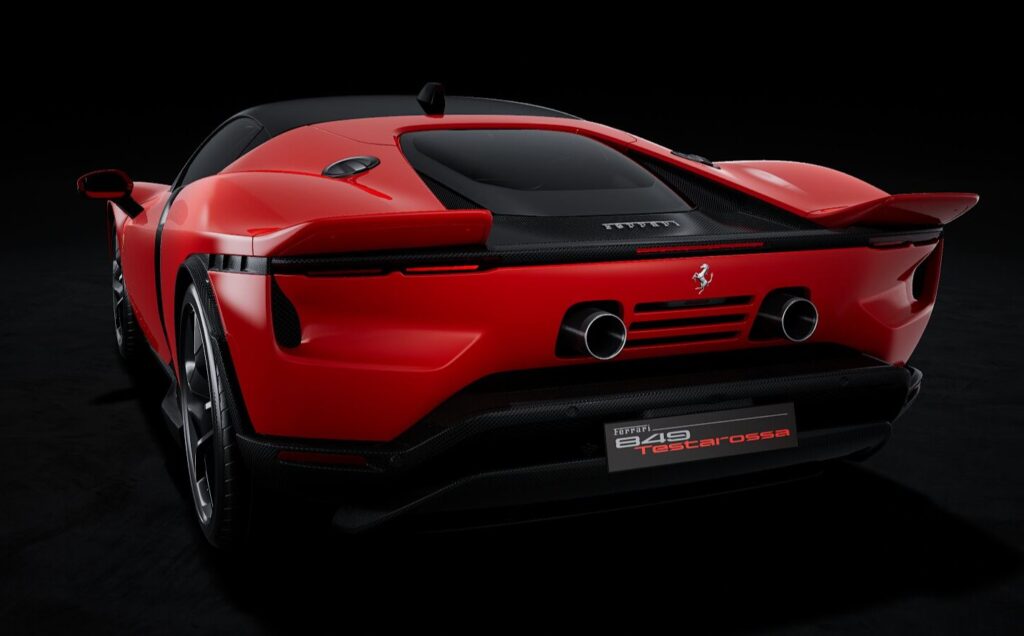 Ferrari 849 Testarossa arrière