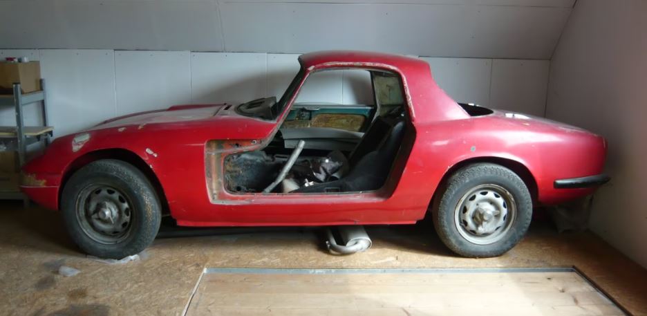 Sorties de grange Septembre semaine 37-2 Lotus  Elan S3 1966