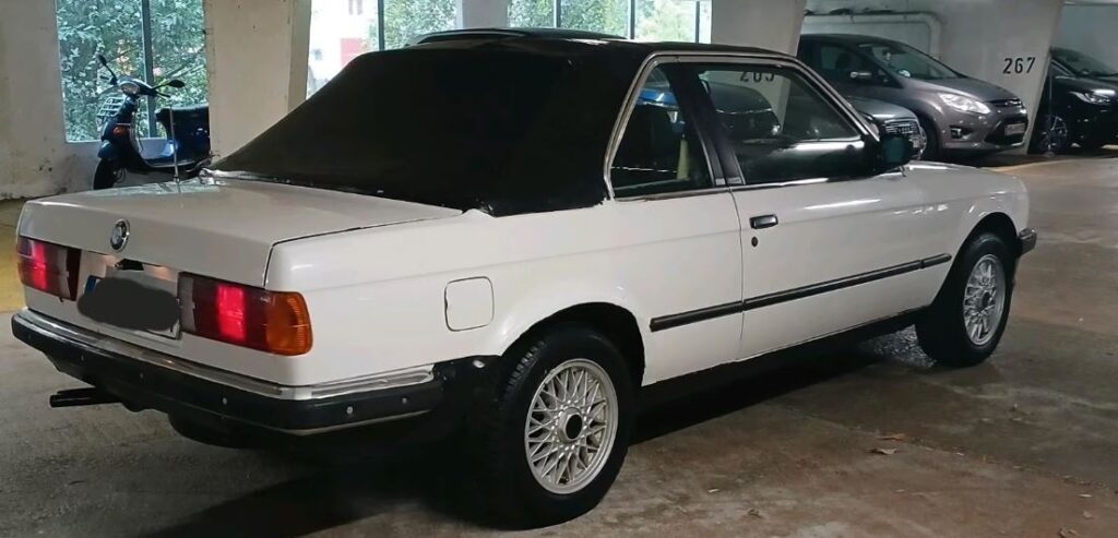 Sorties de grange semaine 39-3 BMW 323I Cabrio Bauer 1985