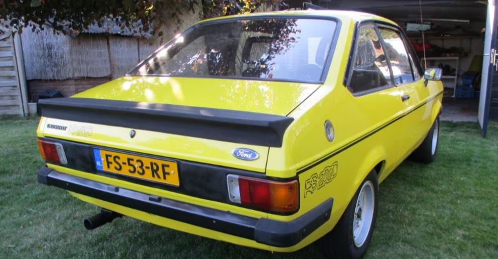 Sorties de grange semaine 39-3 Ford Escort MK2 RS2000 1980