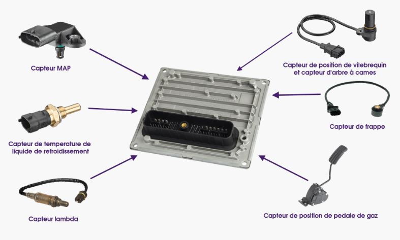Gestion moteur ECU