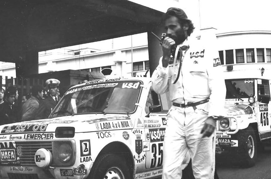 Paris Dakar Thierry Sabine