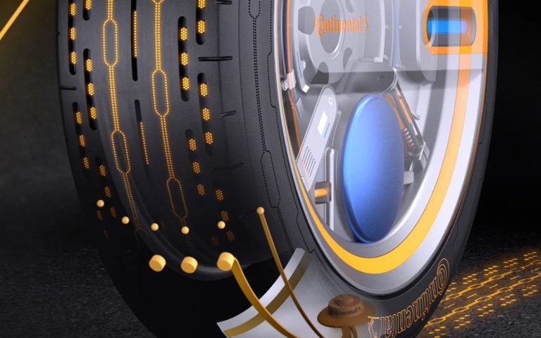 Structure pneu haute performance Les futurs pneus intelligents