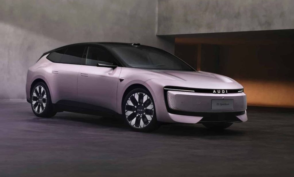 Audi E5 Sportback Chine avant droit