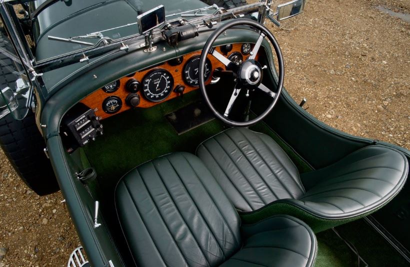 Bentley 8L 1930 intérieur
