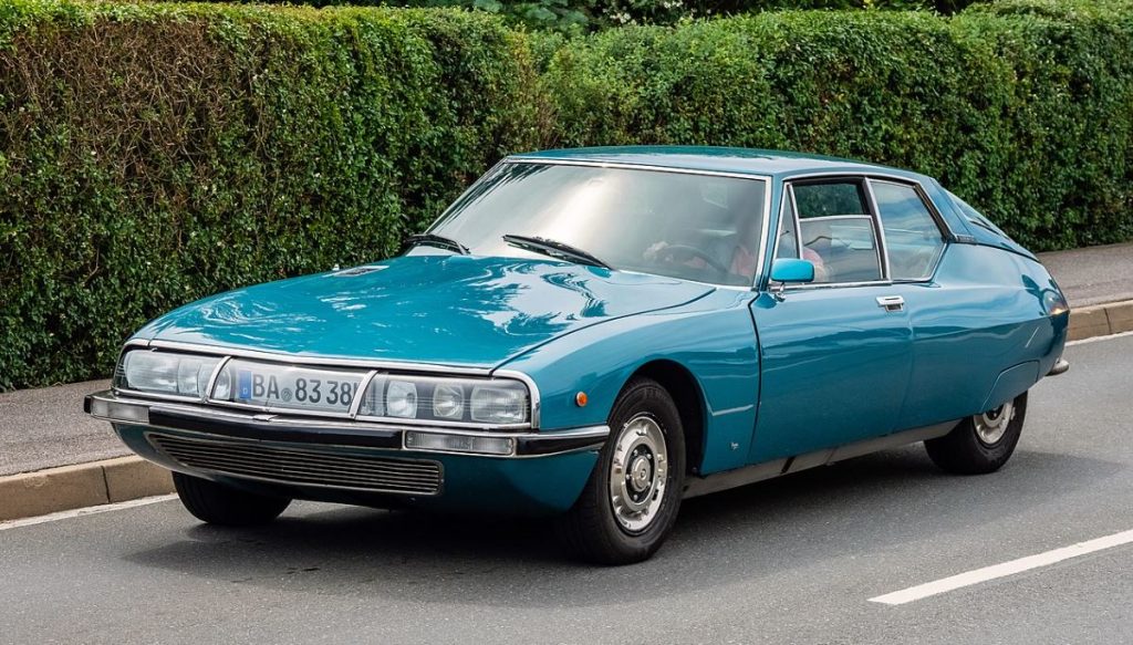 Citroën SM bleue