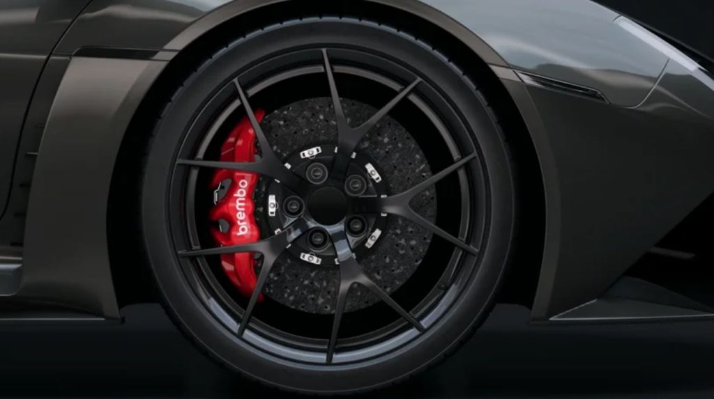 Masses non suspendues freins carbone ceramique brembo