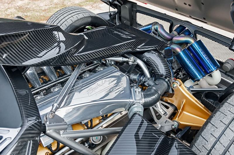 Moteur AMG de Pagani Zonda 760LM