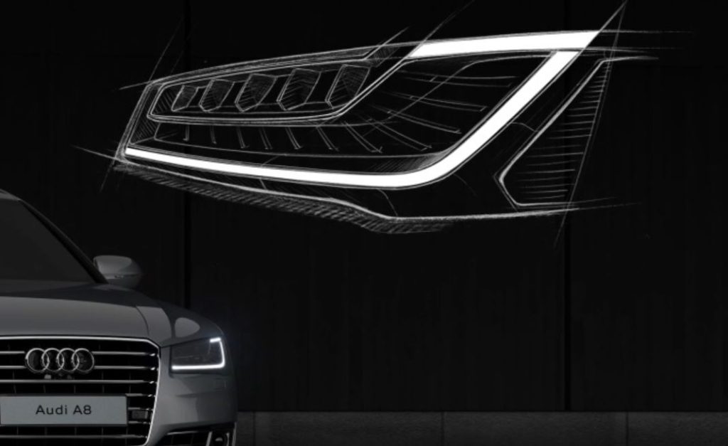 Signature lumineuse Audi A8 (2010-2017)